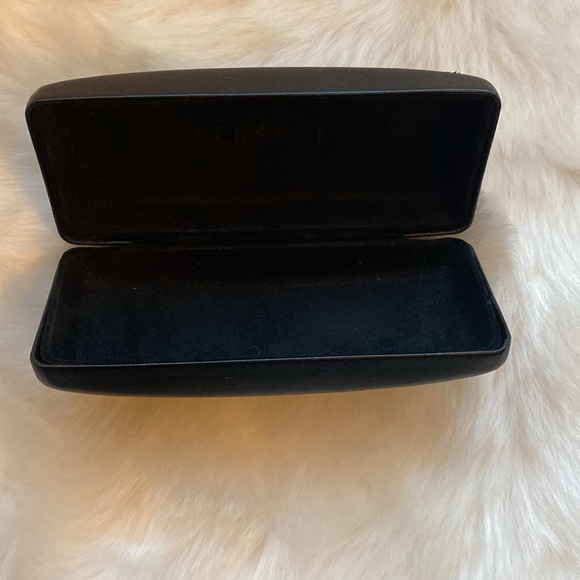 VERSACE Eyeglass Case Black - Picture 2 of 6